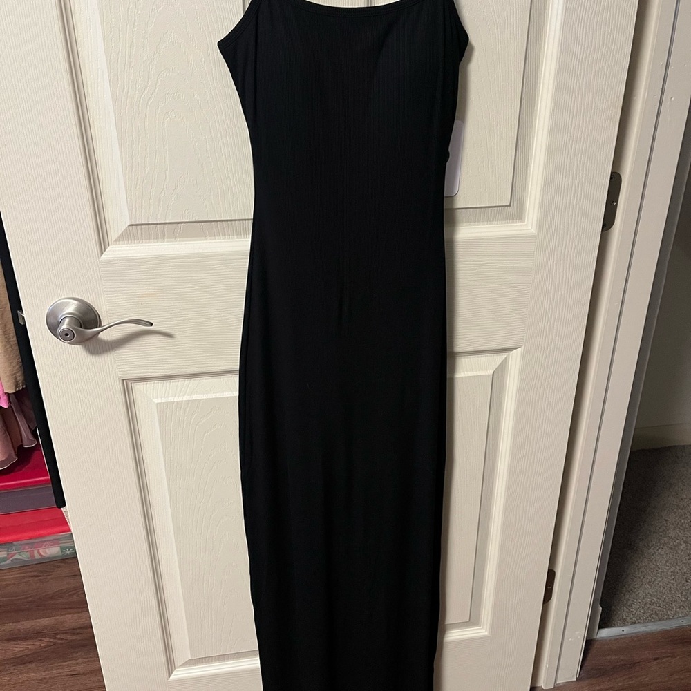 ZYIA Classic Black Maxi Dress